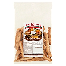 Angonoa Breadsticks, Whole Wheat Sesame Deli-Style, 8 Ounce