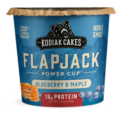 Kodiak Cakes Power Cup Blueberry & Maple Flapjack, 2.22 oz, 2.18 Ounce