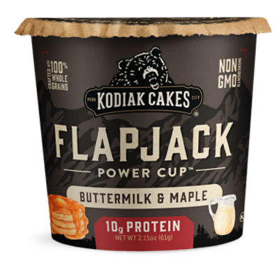 Kodiak Cakes Power Cup Buttermilk & Maple Flapjack, 2.15 oz, 2.08 Ounce