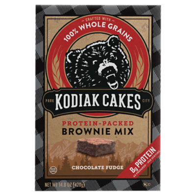 Kodiak Cakes Chocolate Fudge Brownie Mix, 14.8 oz
