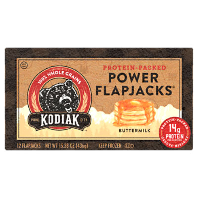 Kodiak Cakes Power Flapjacks Protein-Packed Buttermilk Flapjacks, 12 count, 15.38 oz
