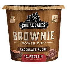 Kodiak Cakes Power Cup Chocolate Fudge, Brownie Cup, 2.36 Ounce