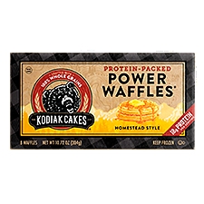 Kodiak Cakes Power Waffles Homestead Style Waffles, 8 count, 10.72 oz