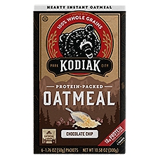 Kodiak Cakes Chocolate Chip Oatmeal, 1.76 oz, 6 count