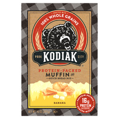 Kodiak Banana Protein - Packed Muffin and Quick Bread Mix, 14 oz