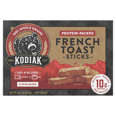 Kodiak Cinnamon ProteinPacked French Toast Sticks, 14.5 oz ShopRite