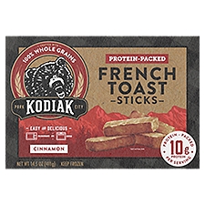 Kodiak Cinnamon Protein-Packed French Toast Sticks, 14.5 oz