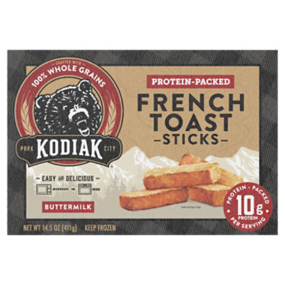 Kodiak Buttermilk ProteinPacked French Toast Sticks, 14.5 oz ShopRite