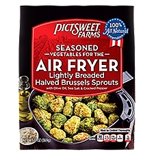 Pictsweet Farms® Seasoned Vegetables for the Air Fryer, Lightly Breaded Brussels Sprouts, Frozen Vegetables, 13 oz, 13 Ounce
