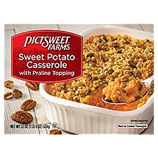 Pictsweet Farms Sweet Potato Casserole, Praline Topping, 22 Ounce