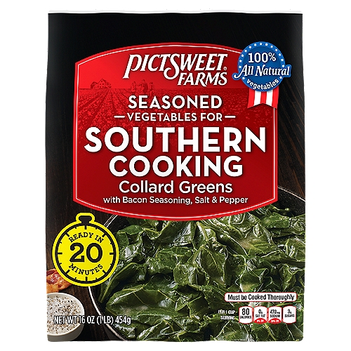 Pictsweet Farms® Seasoned Vegetables for Southern Cooking Collard Greens, 16 oz