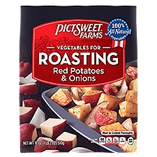 Pictsweet Farms® Vegetables for Roasting, Red Potatoes & Onions, Frozen Vegetables, 18 oz