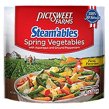 Pictsweet Farms Steam'ables Spring Vegetables with Asparagus and Ground Peppercorn, 10 oz