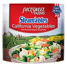 Pictsweet Farms® Steam'ables® California Vegetables, Farm Favorites, 10 oz