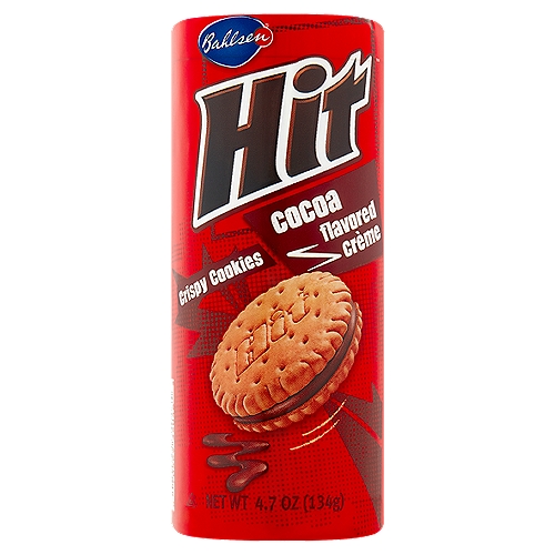 Bahlsen Hit Cocoa Flavored Cookies, 4.7 oz