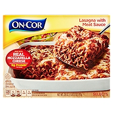 On-Cor Selects Lasagna with Meat Sauce, 28 oz