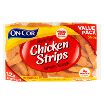 On-Cor Breaded & Cooked Chicken Strips Value Pack, 36 oz