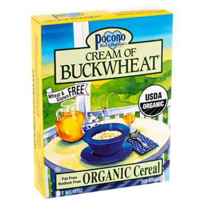 Pocono Cream of Buckwheat Organic Cereal, 13 oz