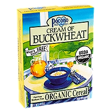 Pocono Cream of Buckwheat Organic, Cereal, 13 Ounce