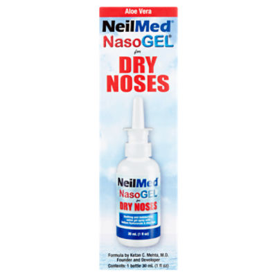 NeilMed NasoGel Drip Free Spray for Dry Noses, 1 fl oz