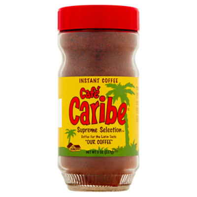 Café Caribe Supreme Selection Instant Coffee, 8 oz