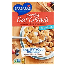 Barbara's Morning Oat Crunch Original Crunchy Whole Grain Cereal, 14 oz