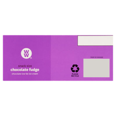 Save on WW (Weight Watchers) Ice Cream Bars Giant Chocolate Fudge Low Fat -  6 ct Order Online Delivery