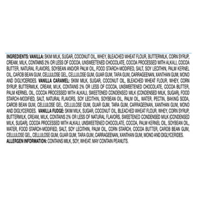 Blue Bunny Mini Swirls The Classics Frozen Dairy Dessert Variety Pack, 2.25 fl oz, 8 count