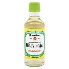 Marukan Genuine Brewed Rice Vinegar, 12 fl oz