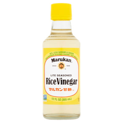 Marukan Lite Seasoned Rice Vinegar, 12 fl oz