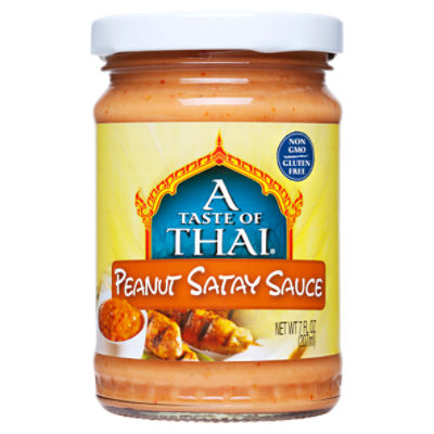 A Taste of Thai Peanut Satay Sauce, 7 fl oz