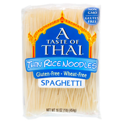 A Taste of Thai Spaghetti Thin Rice Noodles, 16 oz