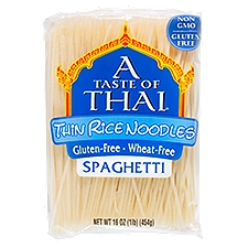 A Taste of Thai Spaghetti Thin Rice Noodles, 16 oz