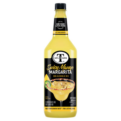 Mr & Mrs T Spicy Mango Margarita Mix, 1 L bottle