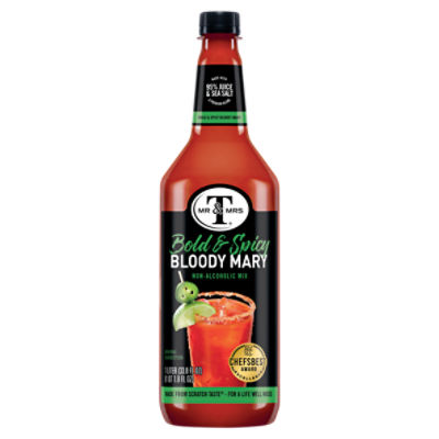 Mr & Mrs T Bold & Spicy Bloody Mary Mix, 33.8 fl oz