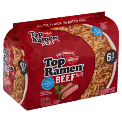 Nissin Top Ramen The Original Shrimp Flavor Ramen Noodle Soup, 18 oz