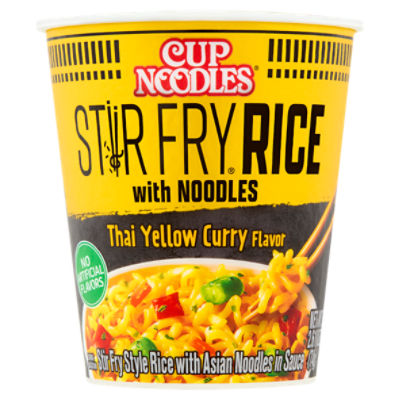 Nissin Cup Noodles Stir Fry Rice with Noodles General Tso's Chicken Flavor - 2.68 oz