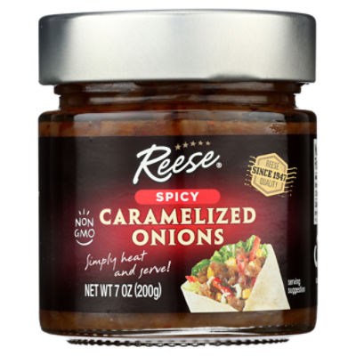 Reese Spicy Caramelized Onions, 7 oz ShopRite