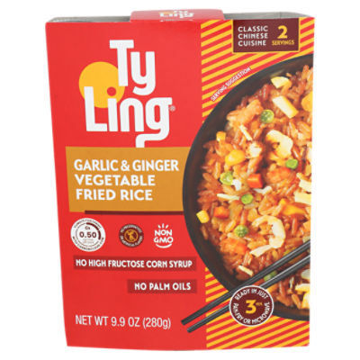 Ty Ling Garlic & Ginger Vegetable Fried Rice, 9.9 oz