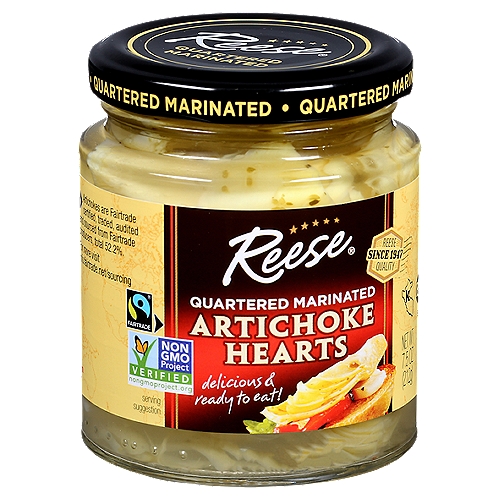 Reese Quartered Marinated Artichoke Hearts, 7.5 oz
