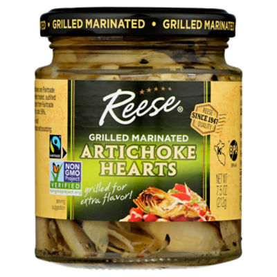 Reese Grilled Marinated Artichoke Hearts, 7.5 oz