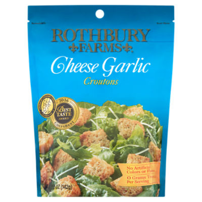 Rothbury Farms Cheese Garlic, Croutons