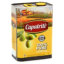 Capatriti 100% Pure, Olive Oil, 68 Fluid ounce