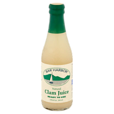 Bar Harbor Natural Clam Juice, 8 fl oz, 8 Fluid ounce