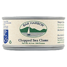 Bar Harbor Chopped Sea Clams, 6.5 oz, 6.5 Ounce