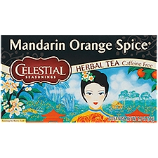 Celestial Seasonings Mandarin Orange Spice Herbal Tea Bags, 20 count, 1.9 oz