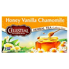 Celestial Seasonings Honey Vanilla Chamomile Herbal, Tea Bags, 1.7 Ounce