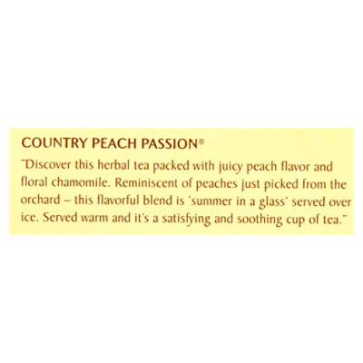 Celestial Seasonings Country Peach Passion Tea 20 tea bags