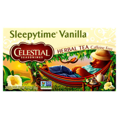 Celestial Seasonings® Sleepytime® Vanilla Caffeine Free Herbal Tea Bags 20 ct Box