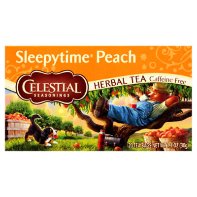Celestial Seasonings® Sleepytime® Peach Caffeine Free Herbal Tea Bags